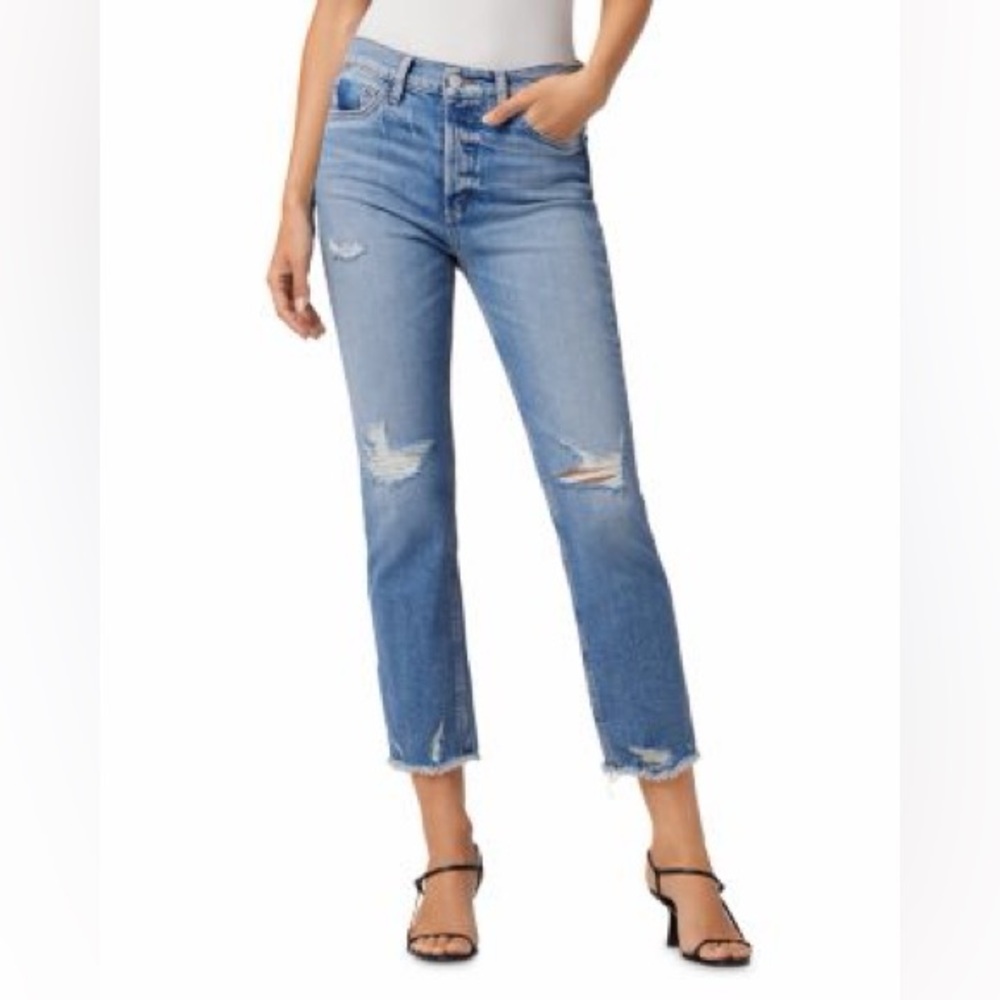 Joe’s Jeans The Scout Distressed High Waist Jeans